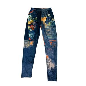 Lotus Leggings Picasso Leggings - Size Medium